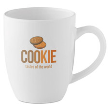 Tazza in ceramica da 30cl colore bianco