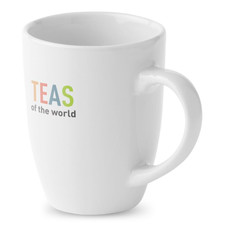 Tazza in ceramica da 30cl colore bianco