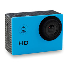 Videocamera da sport in custodia waterproof colore turchese MO8955-12