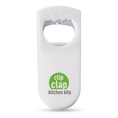 Apri e richiudi bottiglia in PS colore bianco