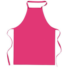 Grembiule da cucina in cotone colore fucsia