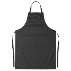 Grembiule da cucina regolabile con 2 tasche frontali colore nero MO8441-03