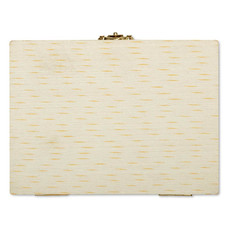 Mini set pittura in confezione di legno colore legno