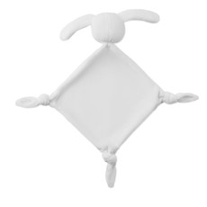 Peluche doudou per neonati colore bianco