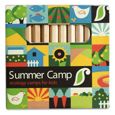 Set matite colorate in confezione colore marrone