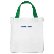 Shopper in cotone colorabile con 5 pennarelli colore bianco