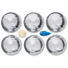 Gioco delle bocce in astuccio in poliestere colore nero