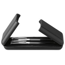 Set 2 penne in confezione regalo colore titanio