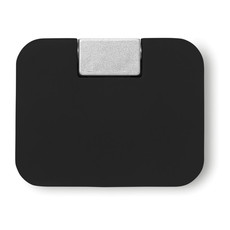 Multipresa USB in ABS quadrata colore nero