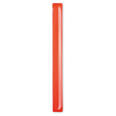 Braccialetto riflettente pieghevole in pvc colore arancio MO8282-10