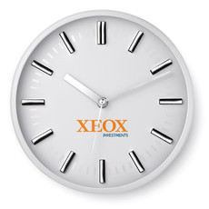 Orologio analogico da parete colore bianco