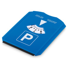 Parchimetro e raschiaghiaccio 2in1 colore blu