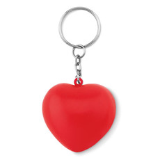 Portachiavi a forma di cuore in PU colore rosso MO9210-05