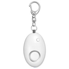 Portachiavi con allarme con led incluso colore bianco