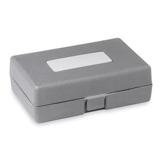 Set 25 attrezzi in custodia di plastica pieghevole colore argento