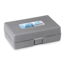 Set 25 attrezzi in custodia di plastica pieghevole colore argento