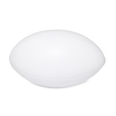 Antistress a forma di palla da rugby colore bianco MO8687-06