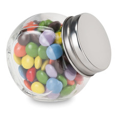 Barattolo di vetro con caramelle colorate al cioccolato colore multicolore KC6640-99