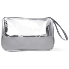 Beauty case in microfibra colore grigio MO8334-07