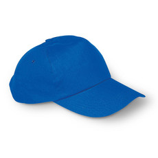 Cappello a 5 pannelli con fascetta regolabile colore blu royal KC1447-37
