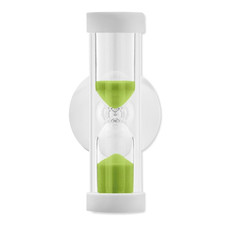Clessidra da 2minuti per doccia con ventosa colore lime MO9211-48