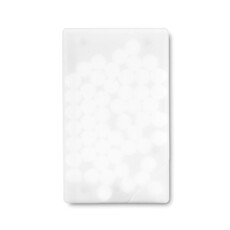 Dispenser per mentine a forma di carta di credito colore bianco KC6637-06