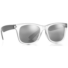 Occhiali da sole con lenti specchiate e protezione UV400 colore nero