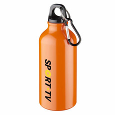 Borraccia con moschettone personalizzata