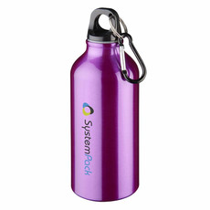 Borraccia con moschettone personalizzata