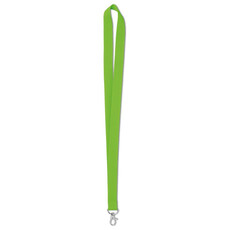 Lanyard da collo con gancio di metallo colore lime MO9058-48