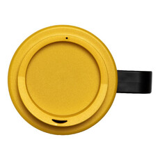 Tazza termica Brite-Americano® grande da 350 ml - colore Nero/Giallo