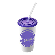 Bicchiere Brite-Americano® a doppia parete da 350 ml - colore Porpora