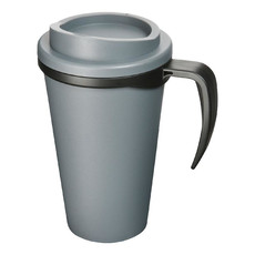 Tazza termica Americano® grande da 350 ml - colore Grigio/Nero