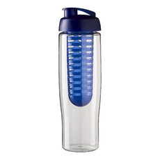 Borraccia sportiva H2O Tempo® con infusore - colore Trasparente/Blu