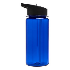 Borraccia sportiva Octave Tritan™ con beccuccio - colore Blu/Nero