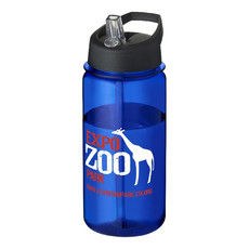 Borraccia sportiva Octave Tritan™ con beccuccio - colore Blu/Nero