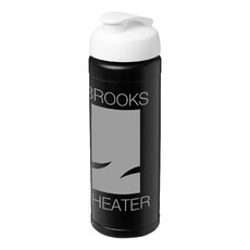 Borraccia Baseline® Plus 750 ml con coperchio a scatto - colore Nero/Bianco