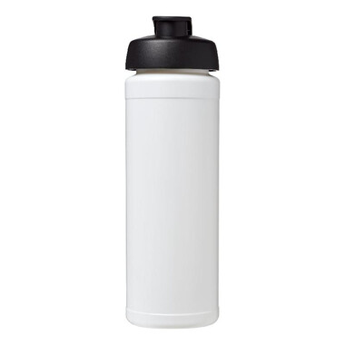 Borraccia sportiva Baseline® Plus con coperchio a scatto - colore Bianco/Nero