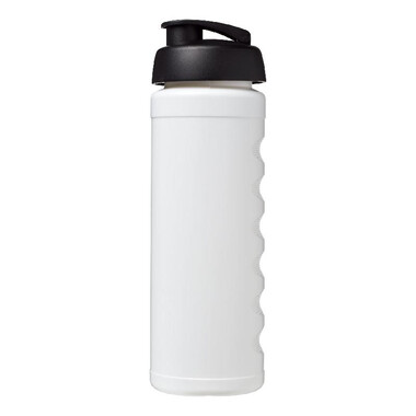 Borraccia sportiva Baseline® Plus con coperchio a scatto - colore Bianco/Nero