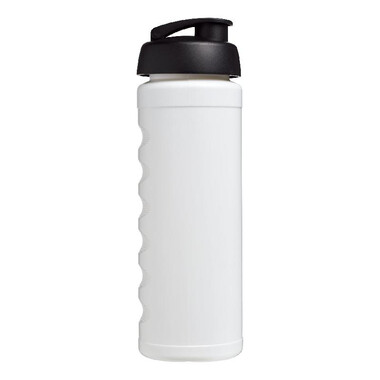 Borraccia sportiva Baseline® Plus con coperchio a scatto - colore Bianco/Nero