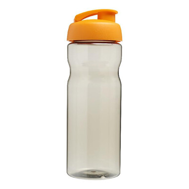 Borraccia sportiva H2O Eco da 650 ml - colore Carboncino/Arancio
