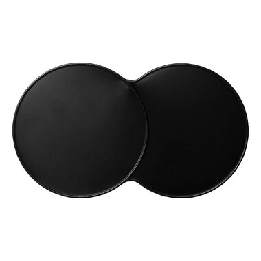 Sottobicchiere ampio per due bevande - colore Nero
