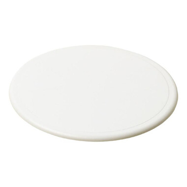 Sottobicchiere rotondo in plastica - colore Bianco
