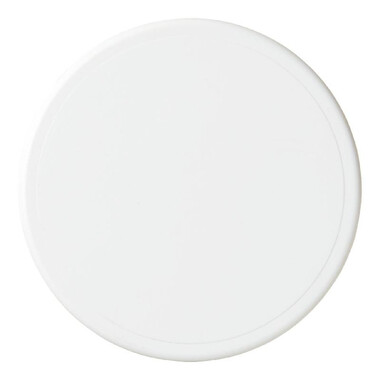 Sottobicchiere rotondo in plastica - colore Bianco
