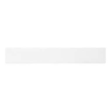 Righello cm 30 con inserto stampato su carta - colore Bianco
