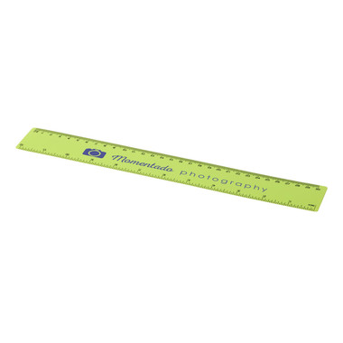 Righello flessibile in plastica leggera 30 cm - colore Lime