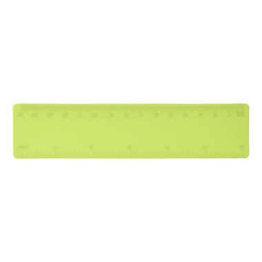 Righello flessibile in plastica leggera 15 cm - colore Lime