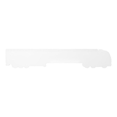 Righello Ramson da 30 cm a forma di camion - colore Bianco
