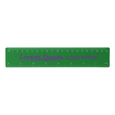 Righello flassibile Frior  da 20 cm - colore Verde
