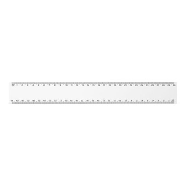 Righello Conny da 30 cm flessibile - colore Bianco